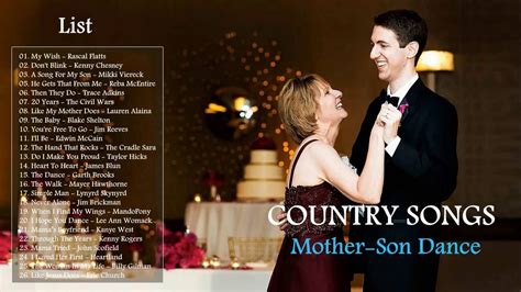 country songs for weddings mother son dance